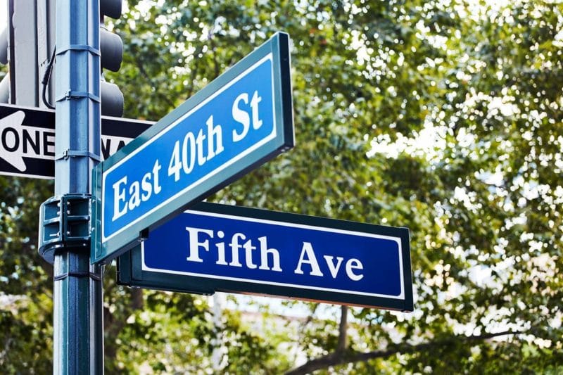 Midtown Manhattan Fifth Avenue