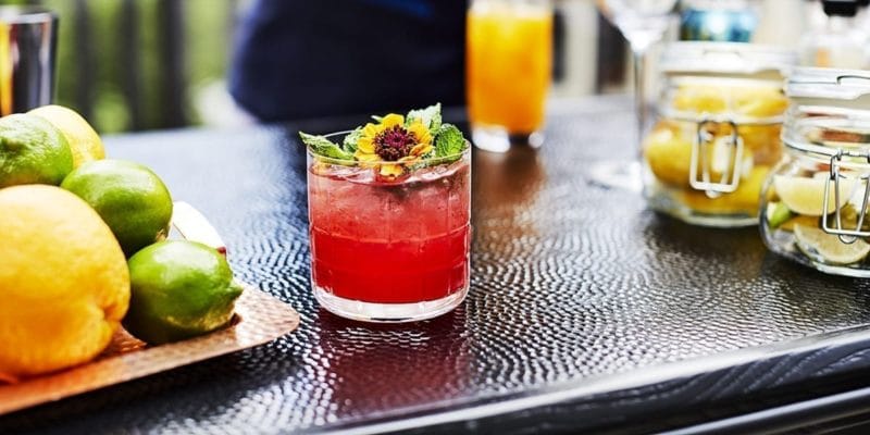 Park Terrace Hotel Cocktails